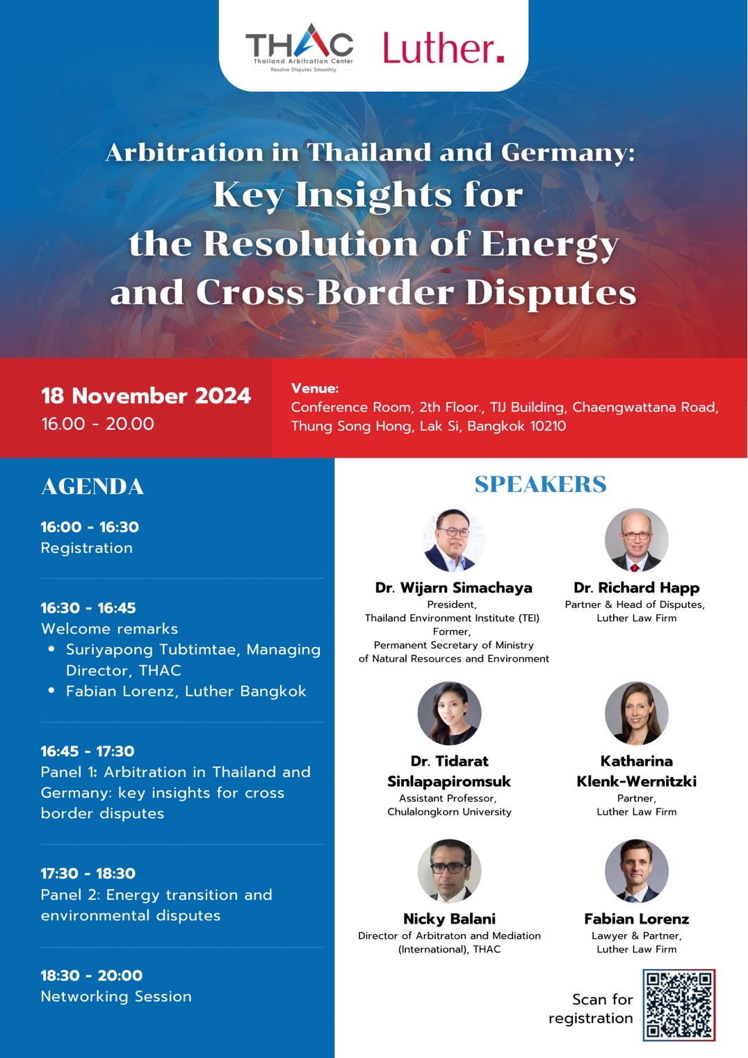 Arbitration in Thailand and Germany: Key Insights for the Resolution of Energy and Cross-Border Disputes