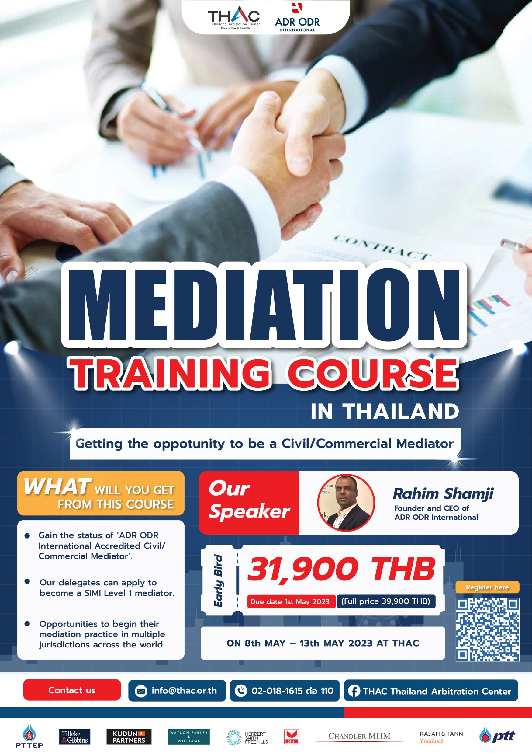 12th Mediation Training Course in Thailand